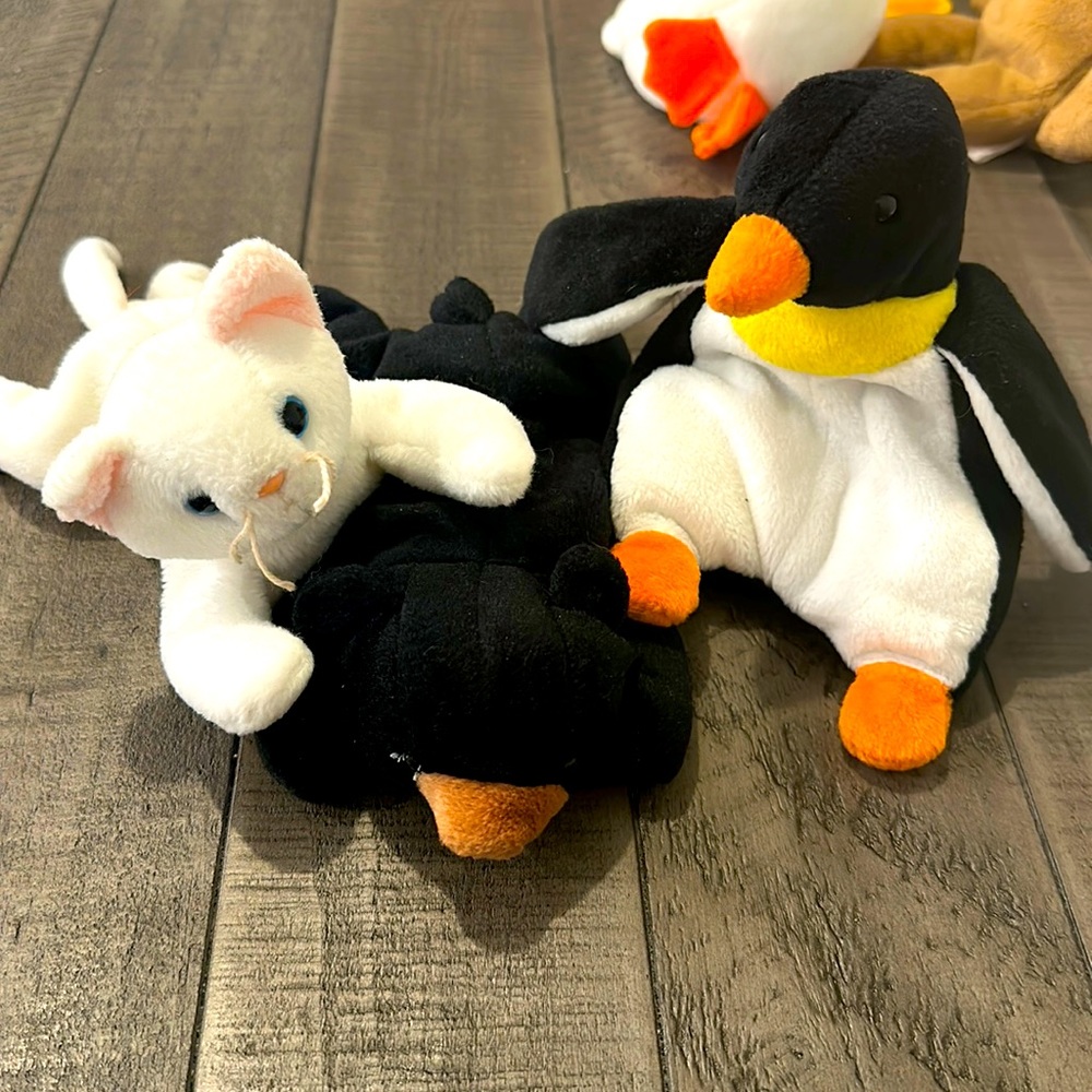 Used condition beanie babies